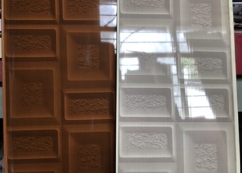쉬운 장식적인 벽면이 설치하는 다양성 3D PVC 벽면/3D를 디자인하십시오